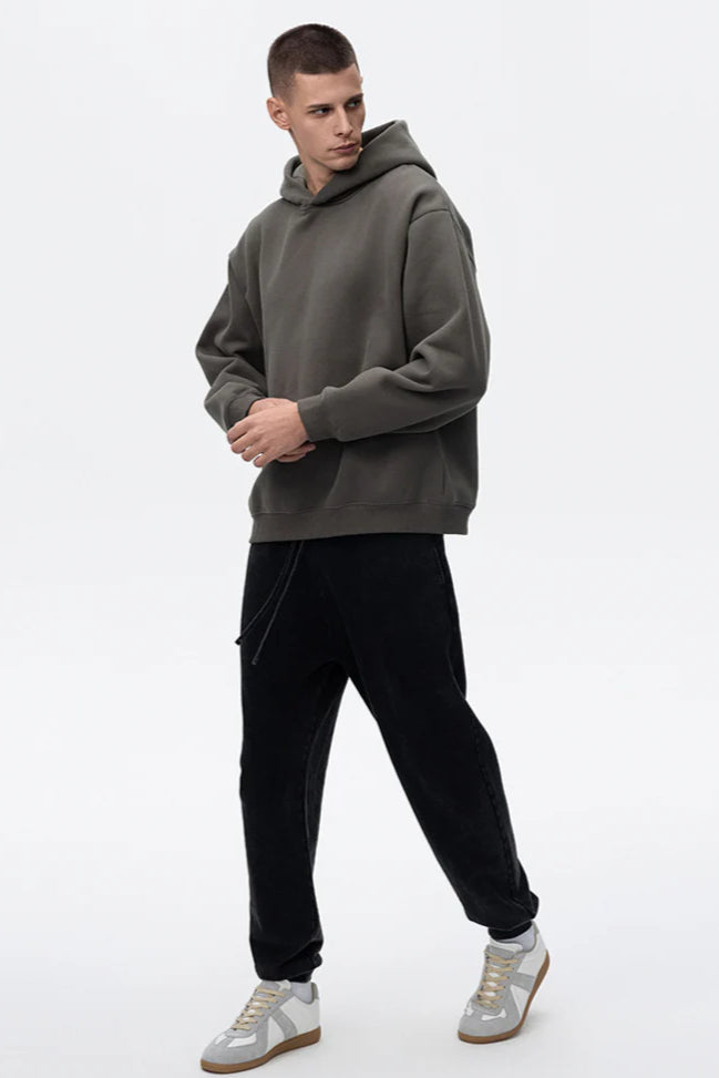 Heren casual comfort en stijlvolle oversized hoodie