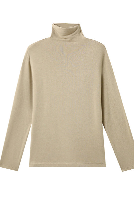 Casual Luxe Turtleneck Gebreide Trui