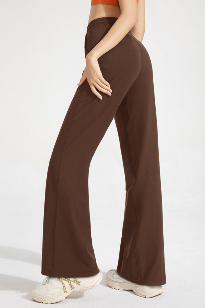 Women's Classic Drawstring Flare Pants