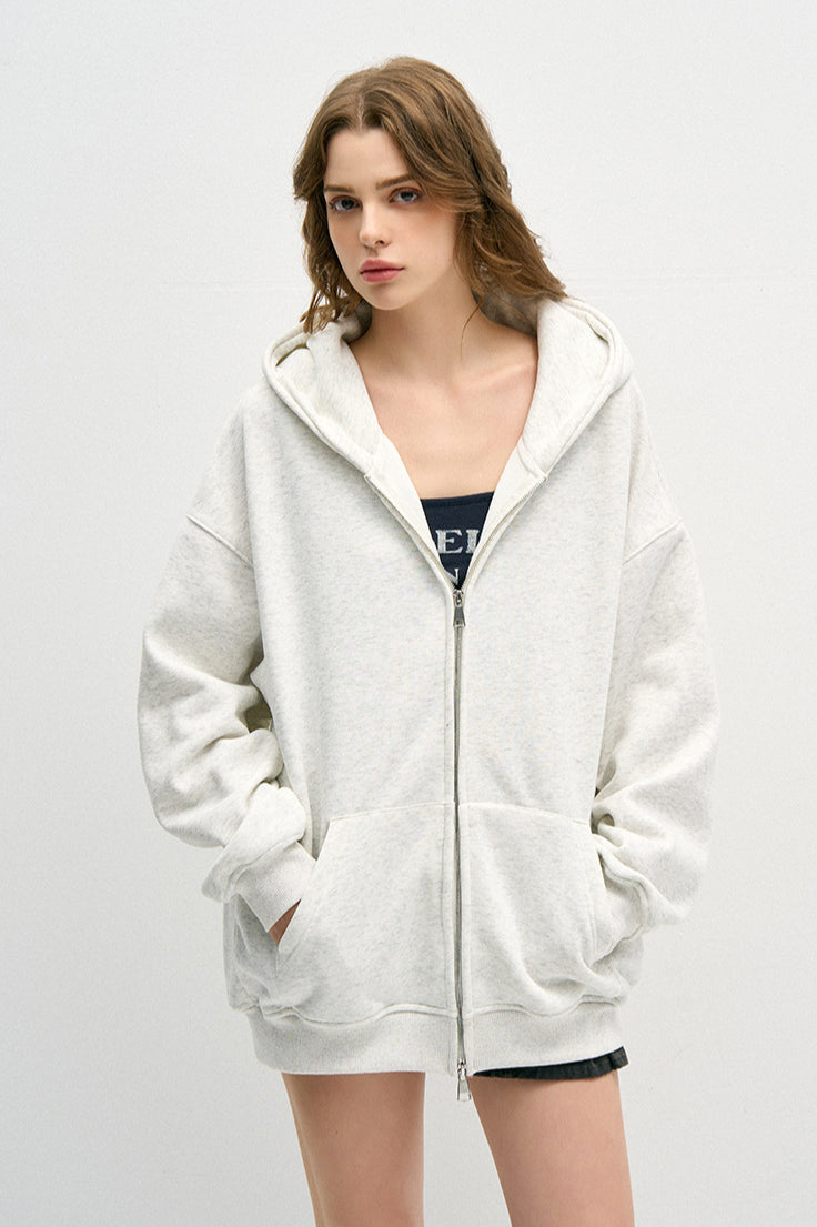 Vrouwen Zip-Up Hoodie Casual en Gezellige Buitenkleding