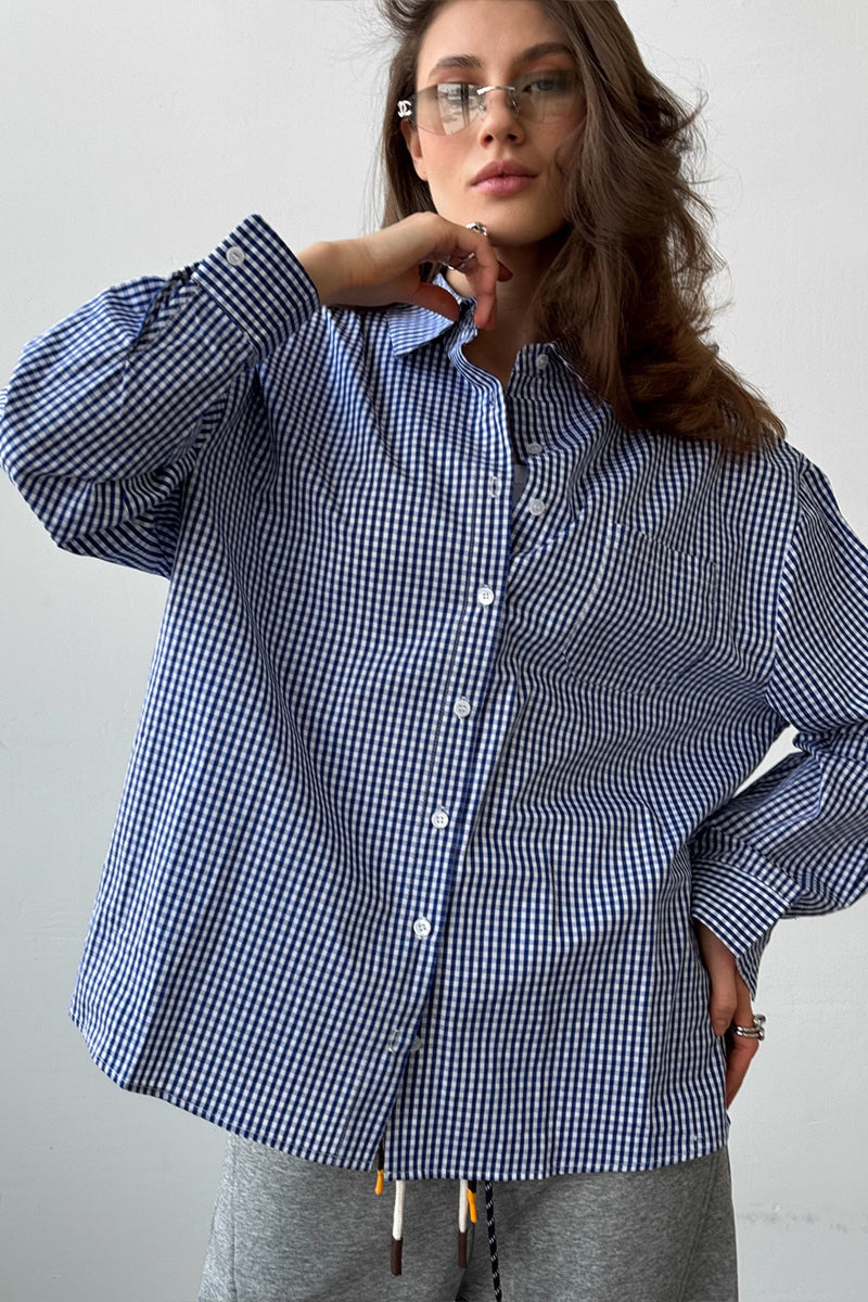 Marcellin Oversized Gingham Shirt