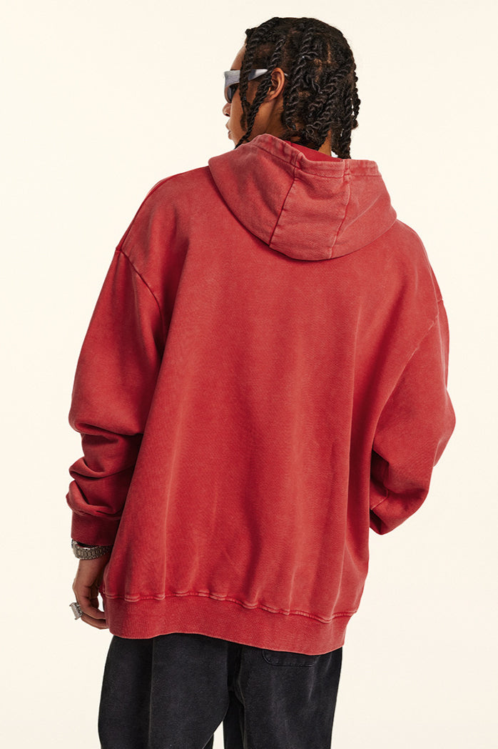 Oversized hoodie voor heren met coole grafische print