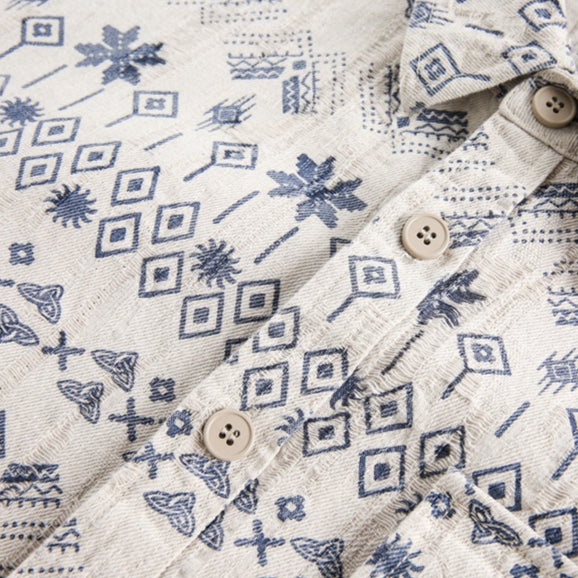 Coastal Tapestry Overshirt