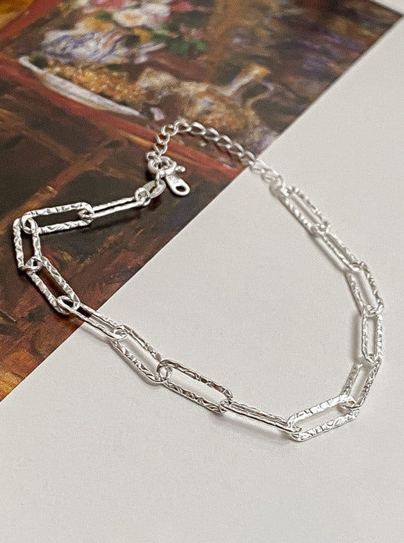 Simply Elegant Italian Style Silver Bracelet