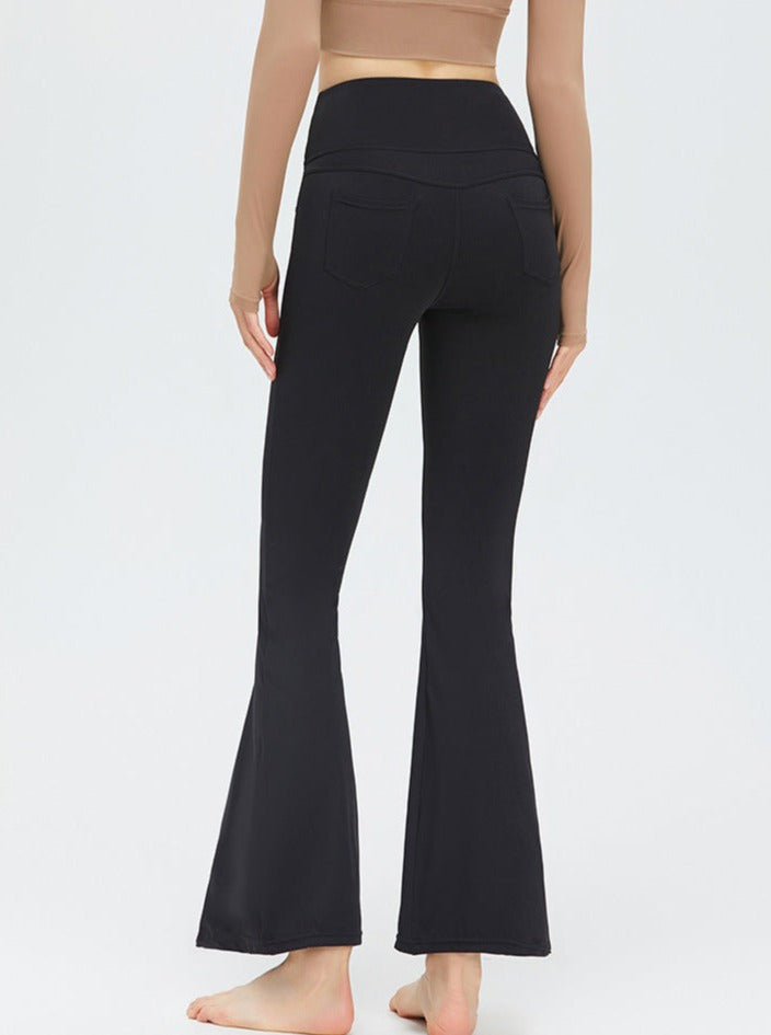 Bell-Bottom Hip-Lifting Slim-Flared Yoga Broek 