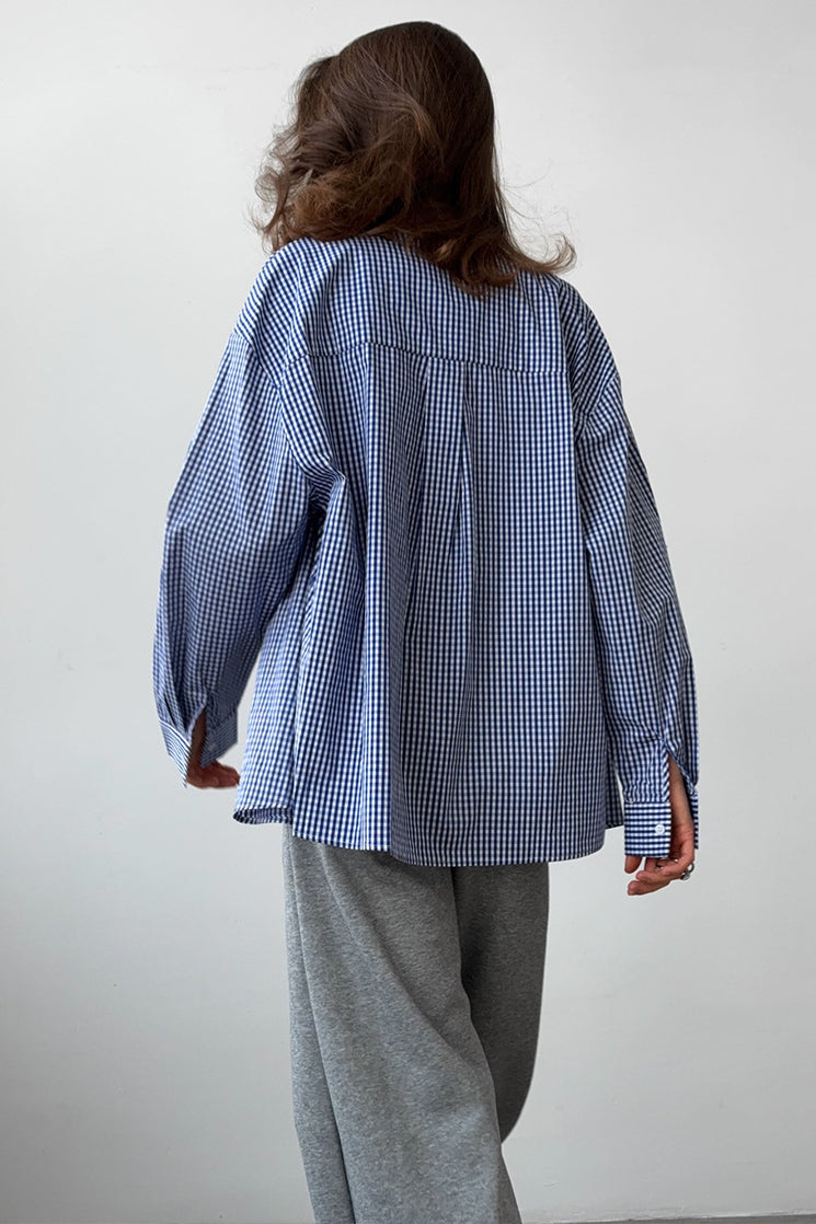 Marcellin Oversized Gingham Shirt