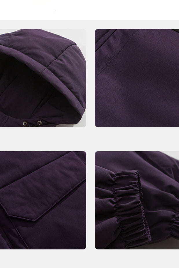 High-Performance Waterproof Colorblock Jacket