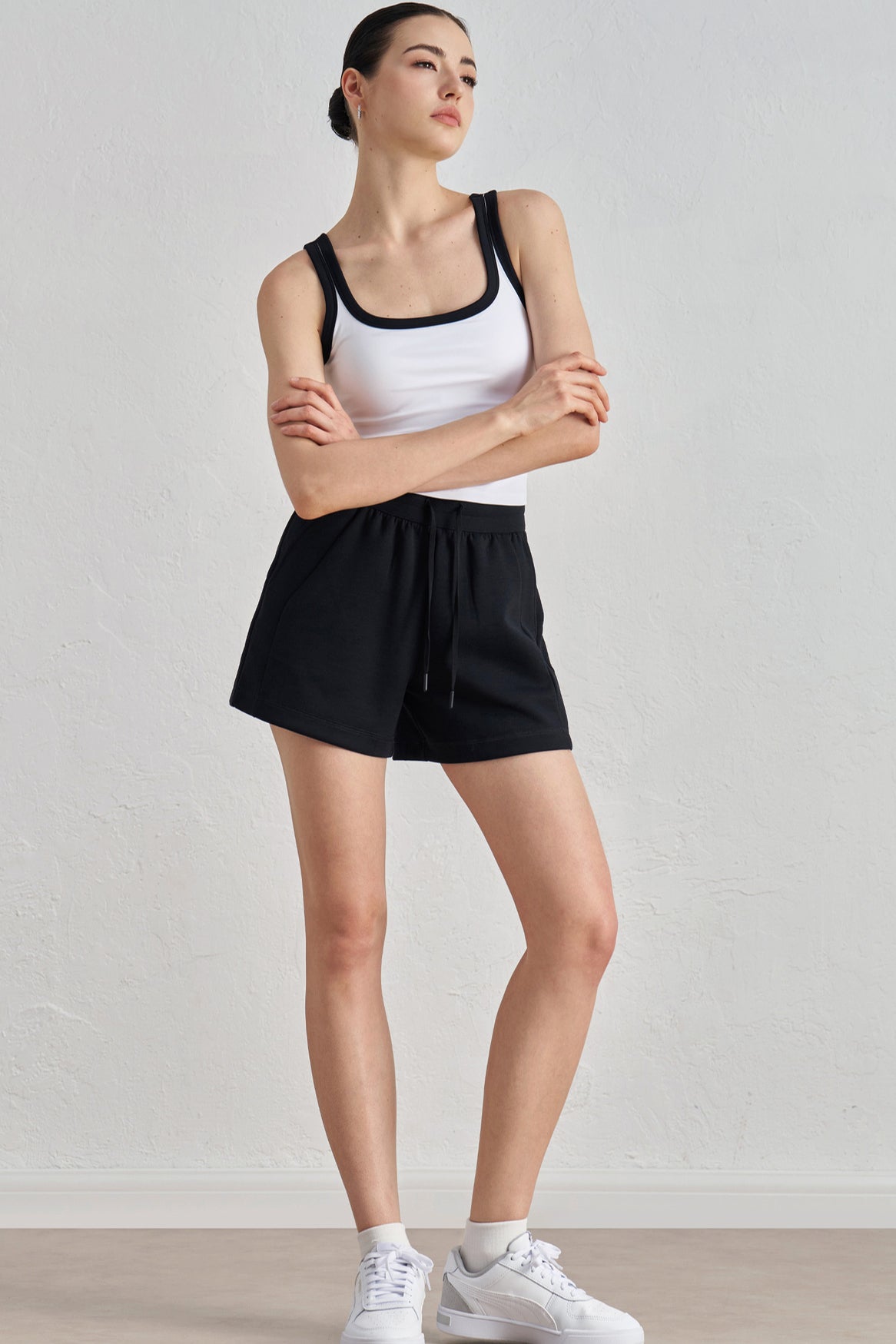 Ivory Refine Leisure Shorts